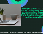 Thông tư 129/2021/TT-BQP của Bộ Quốc phòng ban hành quy trình quản lý chất lượng trong điều tra, khảo sát và rà phá bom mìn vật nổ
