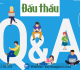 Mốc thời gian trong đấu thầu